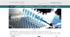 Desktop Screenshot of laboratorioviola.com.ar